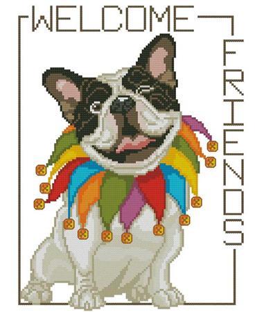(image for) Bull Dog Welcome Friends